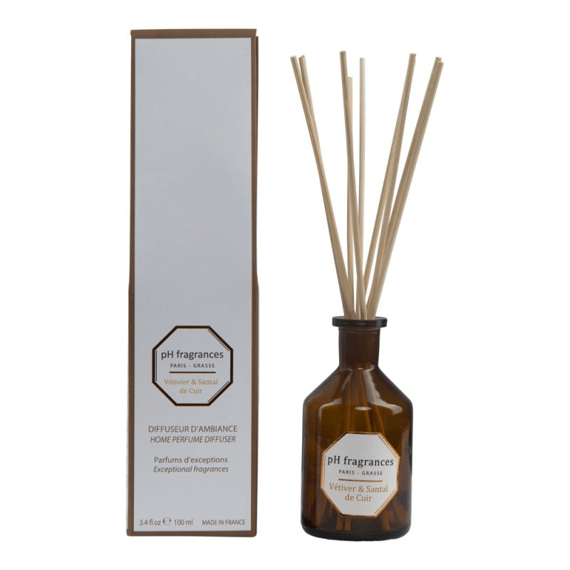 Vetiver & Leather Sandalwood Perfume Sticks