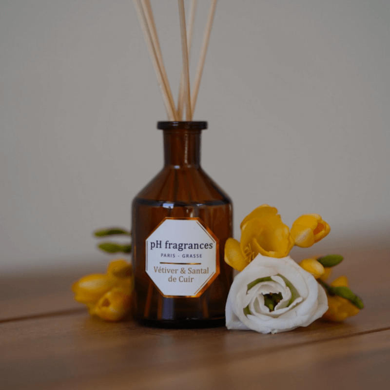 Vetiver & Leather Sandalwood Perfume Sticks