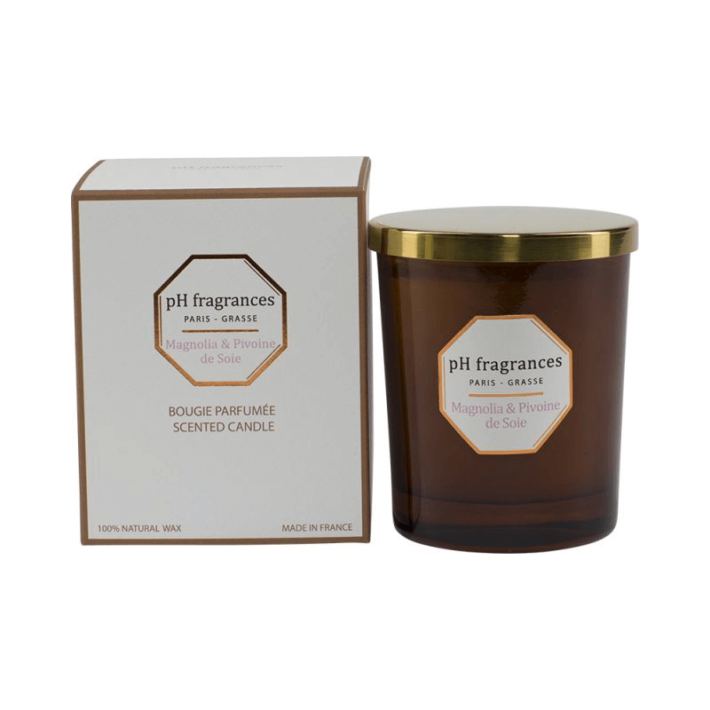 Magnolia & Peony Silk Candle