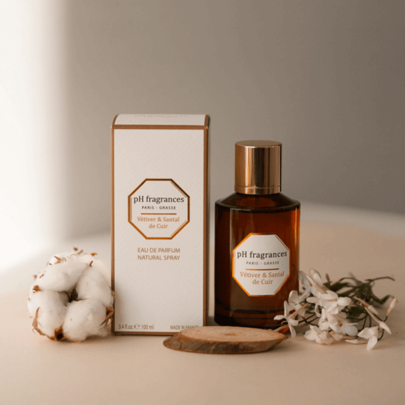 Vetiver & Leather Sandalwood Perfume