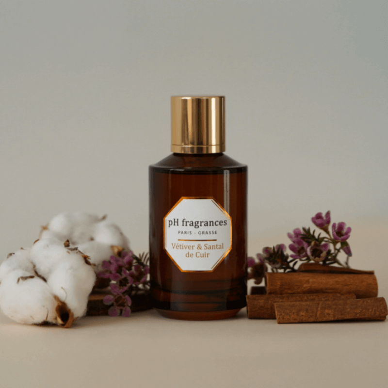 Vetiver & Leather Sandalwood Perfume