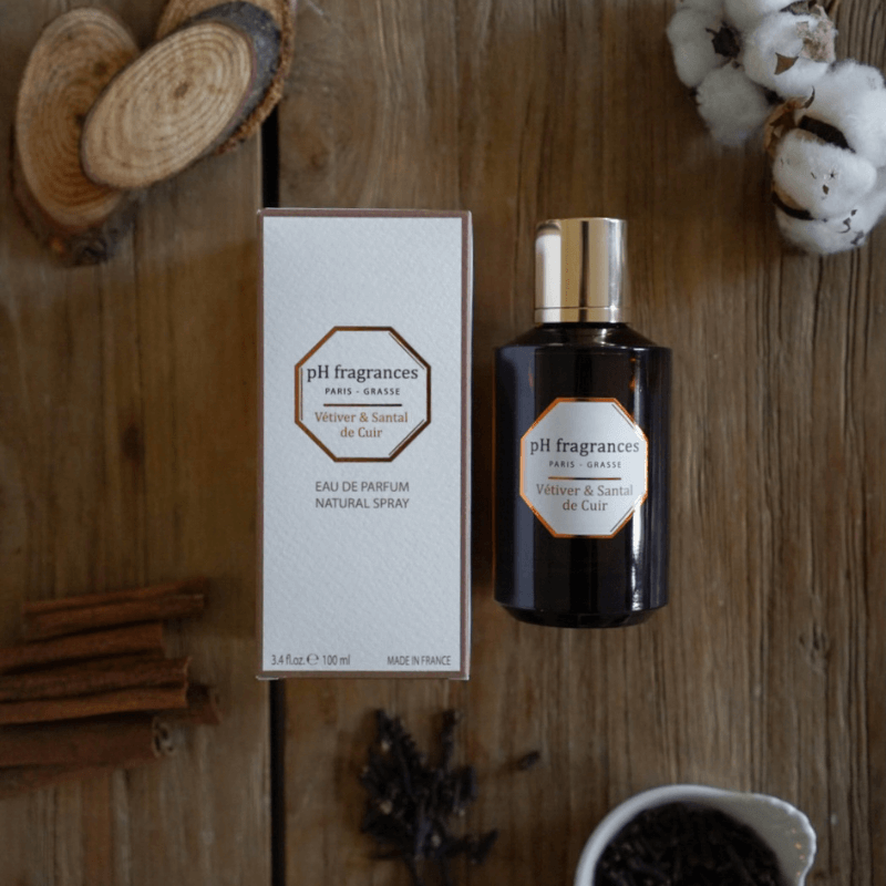 Vetiver & Leather Sandalwood Perfume