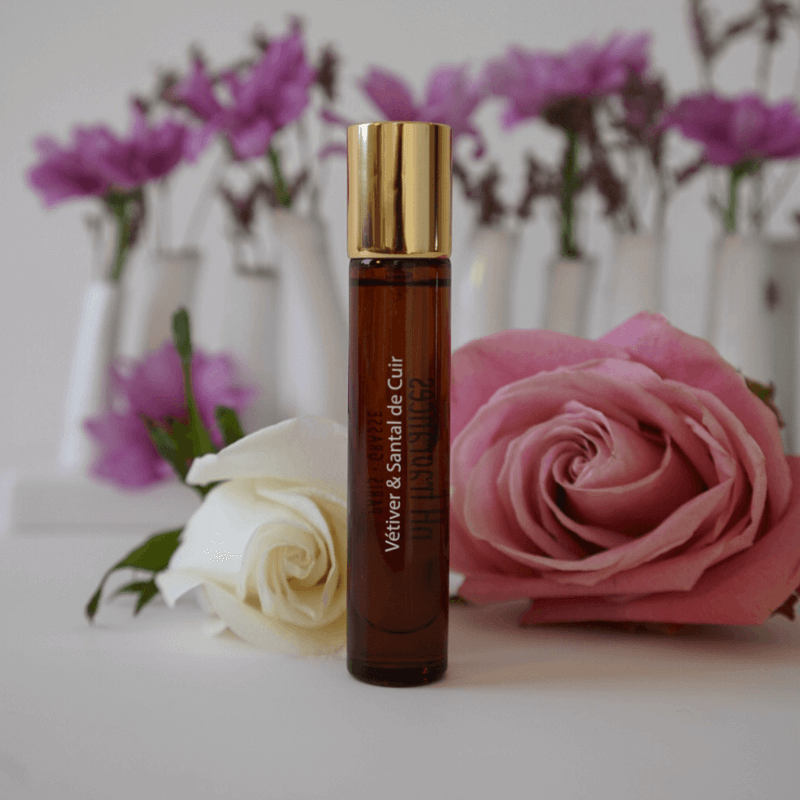 Vetiver & Leather Sandalwood Perfume