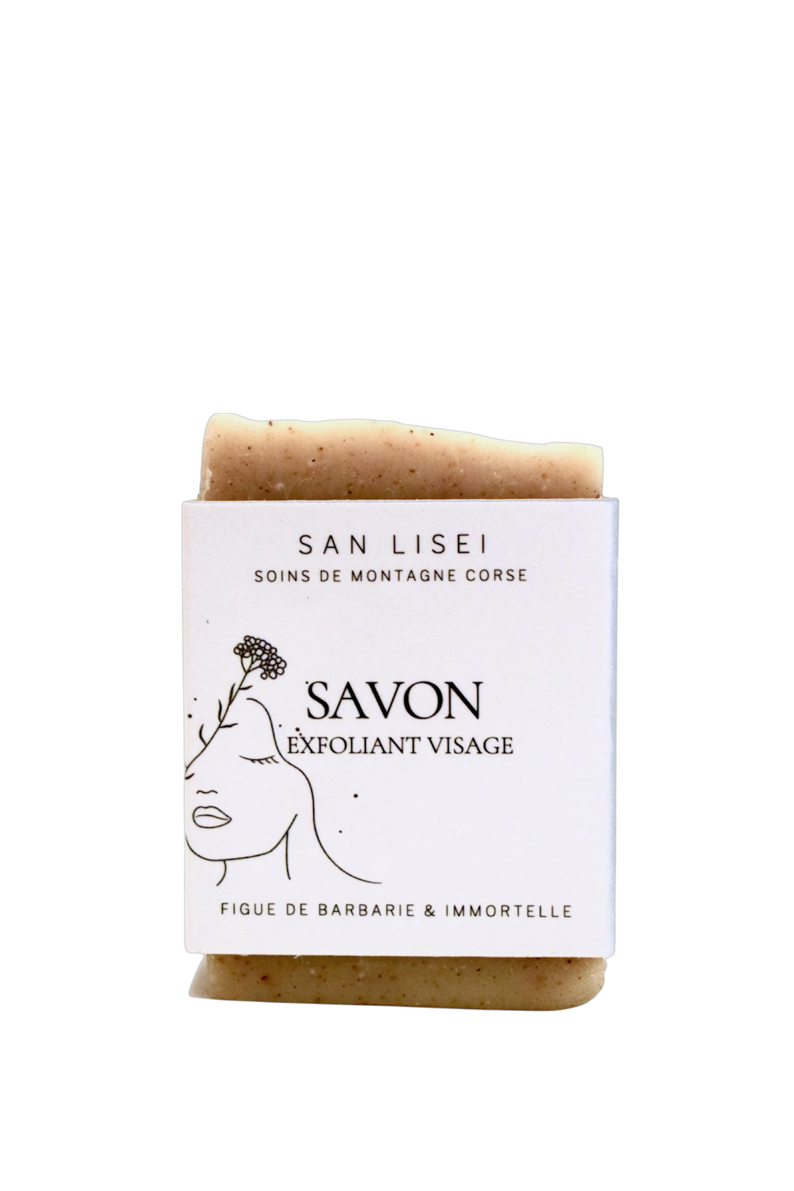 Savon exfoliant visage