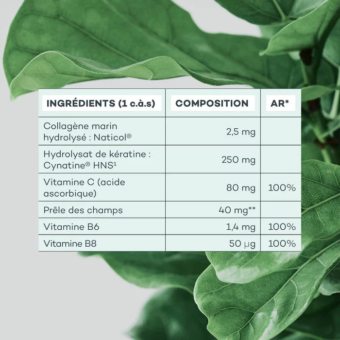 Pro-Collagène Cheveux 360° - Anti-chute & Réparation