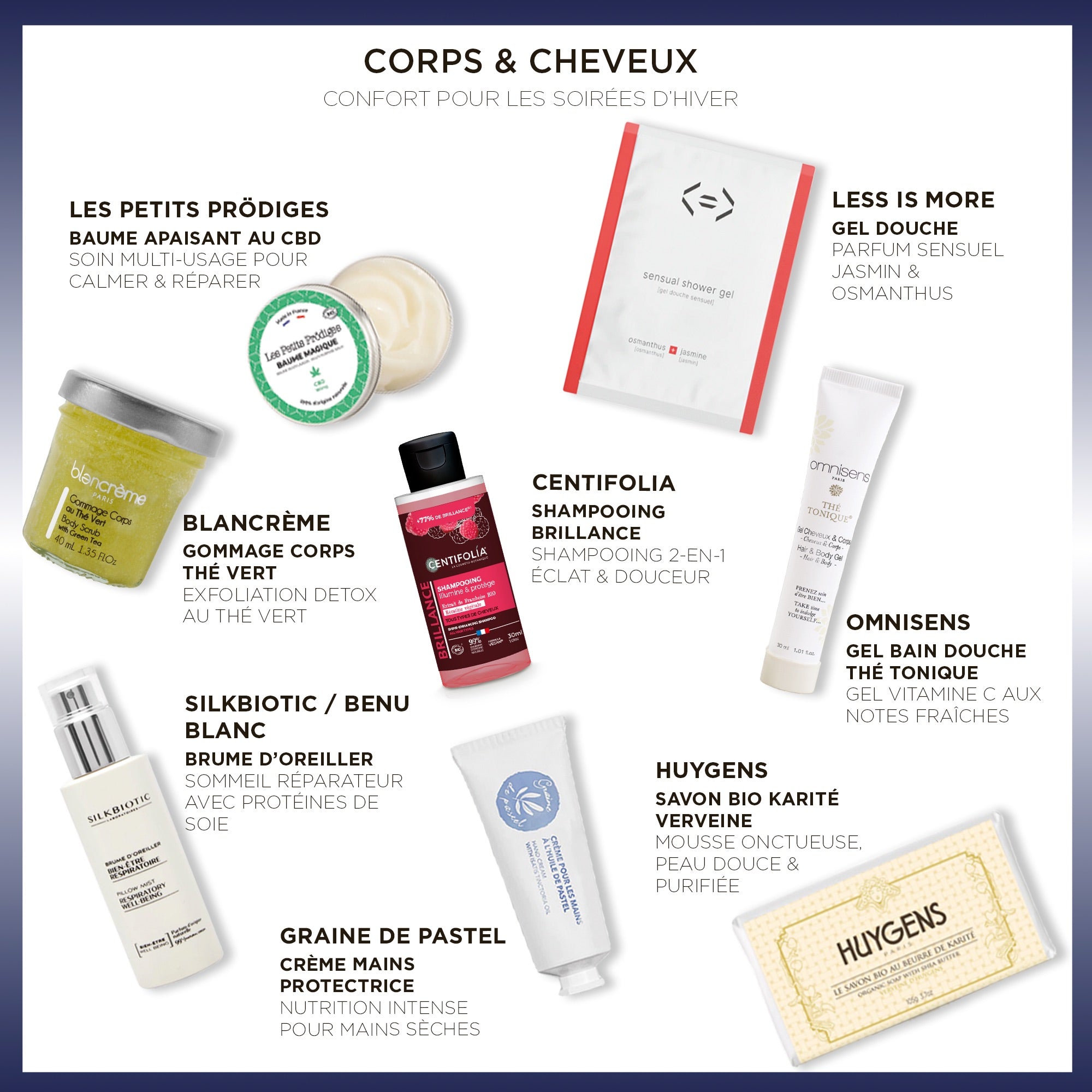 Calendrier de l'Avent La French Beauty - 24 pépites françaises