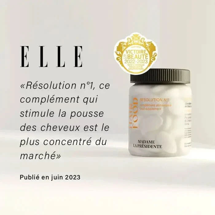 Compléments Alimentaires Cheveux - Résolution N°1 - 3 mois