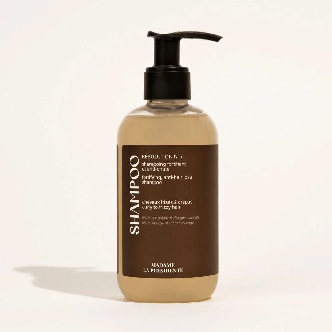 Shampoing Anti-chute et Fortifiant Cheveux Frisés à Crépus - Résolution N°5