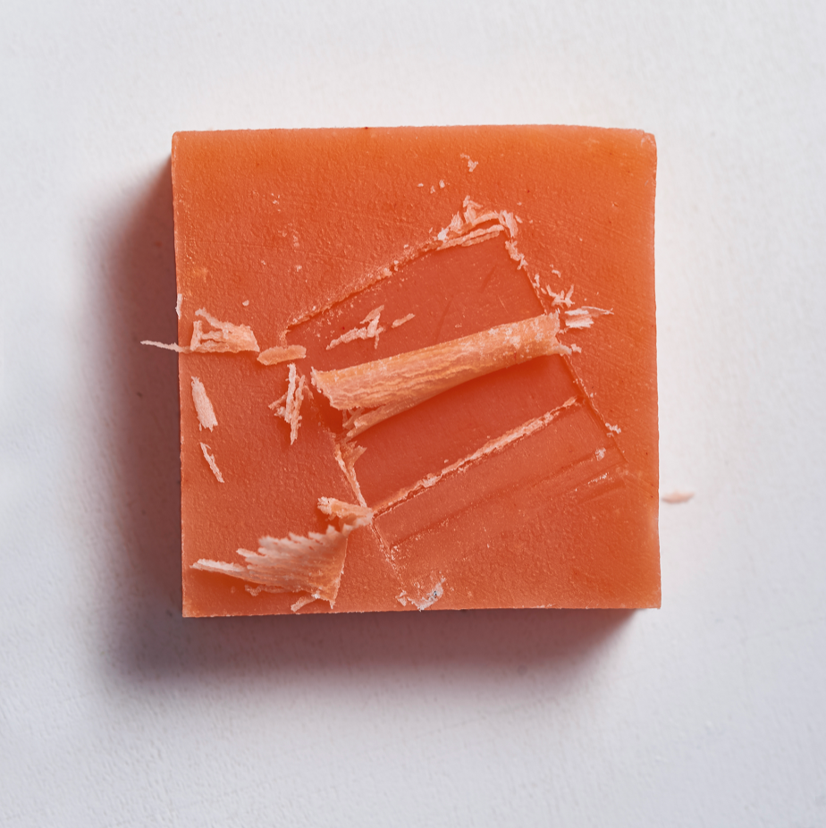 Savon Monochrome Orange | Poudrée