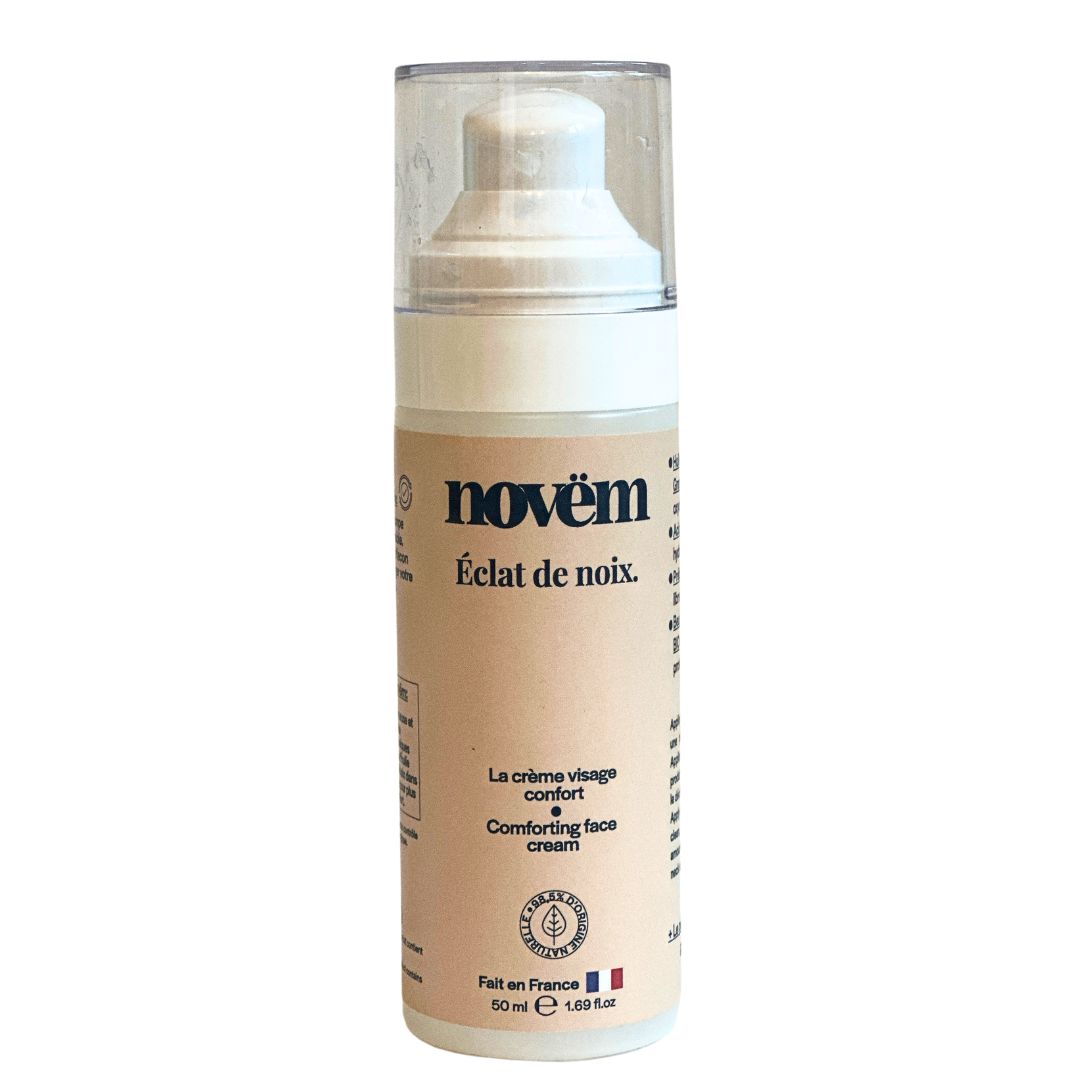 NOVEM - Eclat de noix, crème de jour confort
