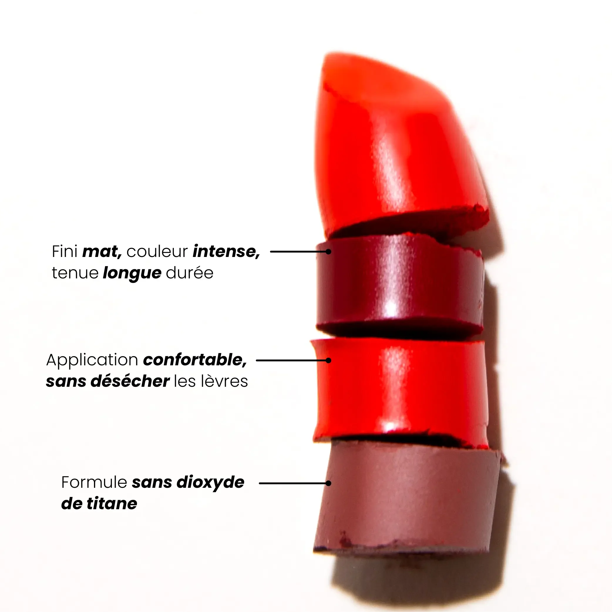 Rouge à lèvres mat