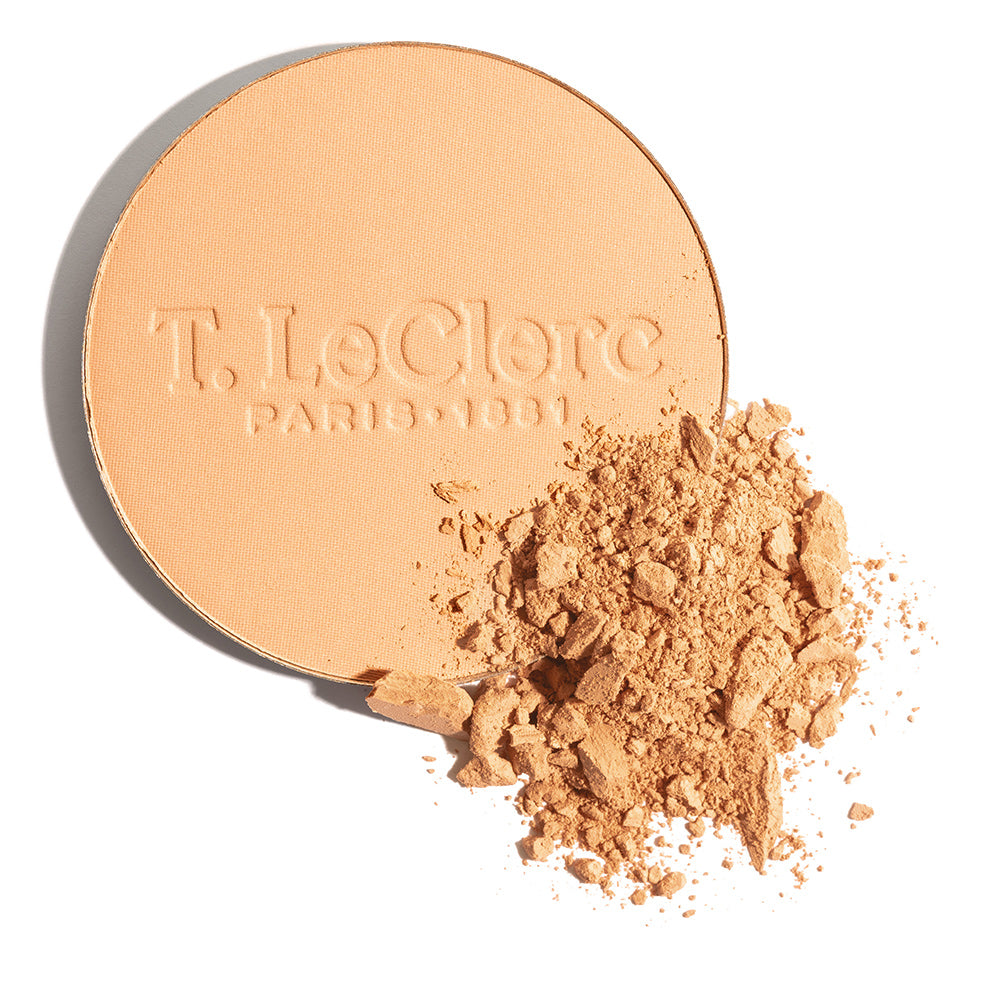 Poudre Compacte de Riz - Formule Soin - Matifiante longue tenue fini naturel