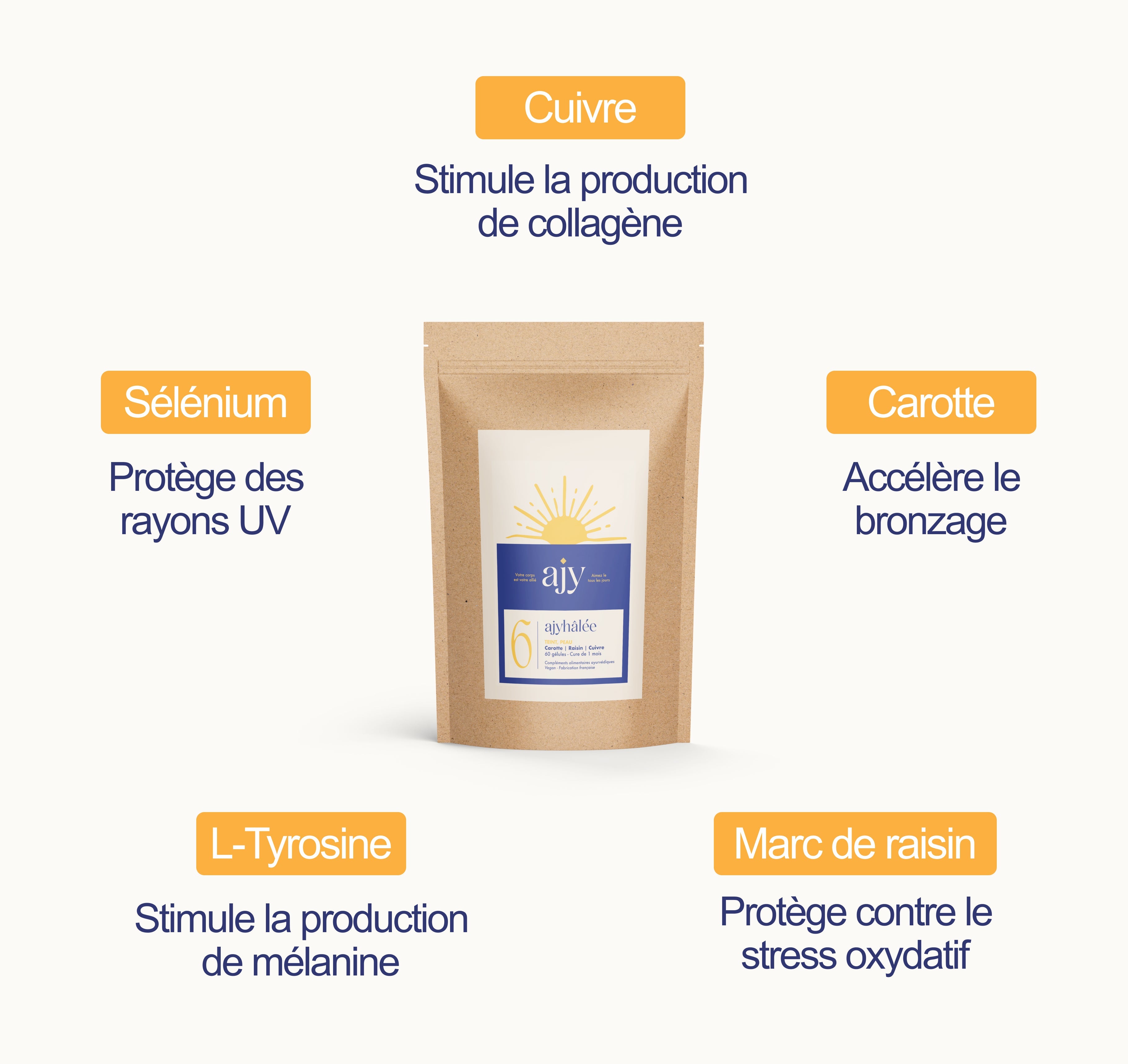 AJYHALÉE - Complément alimentaire - Solaire