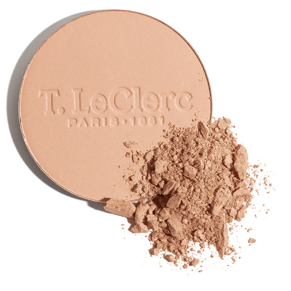 Poudre Compacte de Riz - Formule Soin - Matifiante longue tenue fini naturel