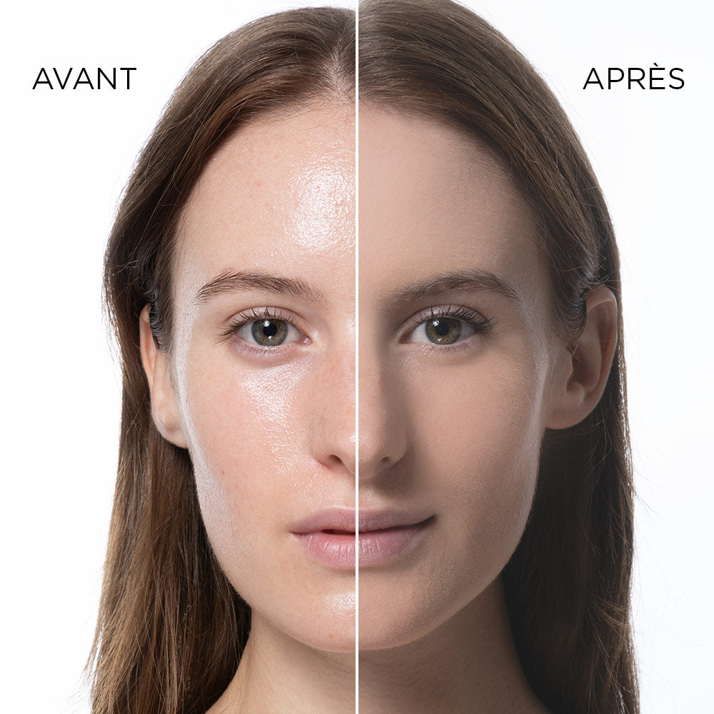 Poudre Compacte de Riz - Formule Soin - Matifiante longue tenue fini naturel