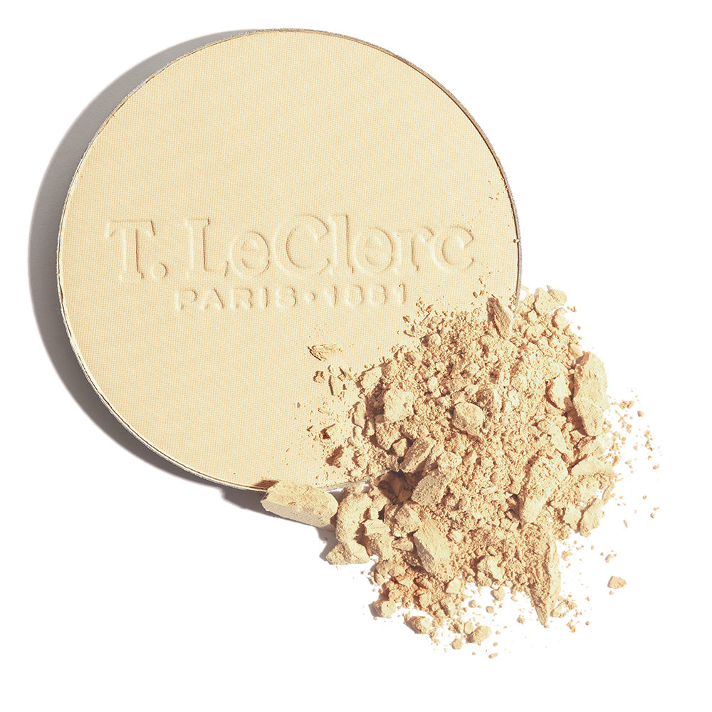 Poudre Compacte de Riz - Formule Soin - Matifiante longue tenue fini naturel
