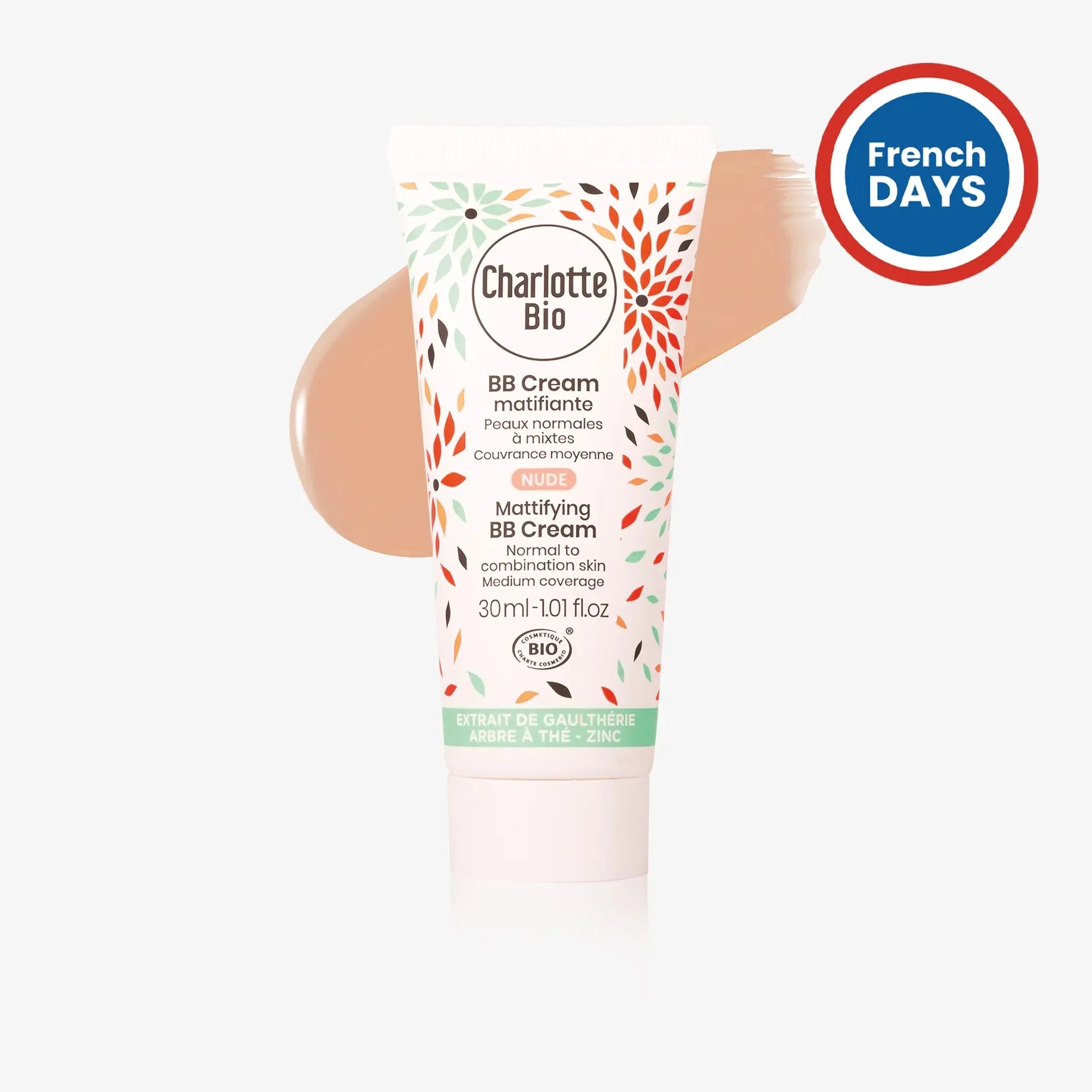 BB crème BIO Nude - peaux médiums