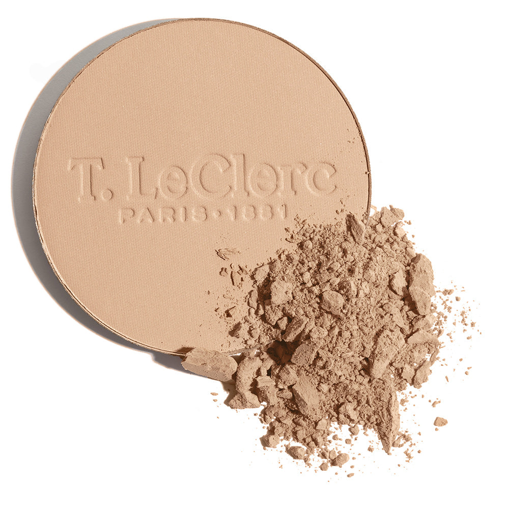 Poudre Compacte de Riz - Formule Soin - Matifiante longue tenue fini naturel