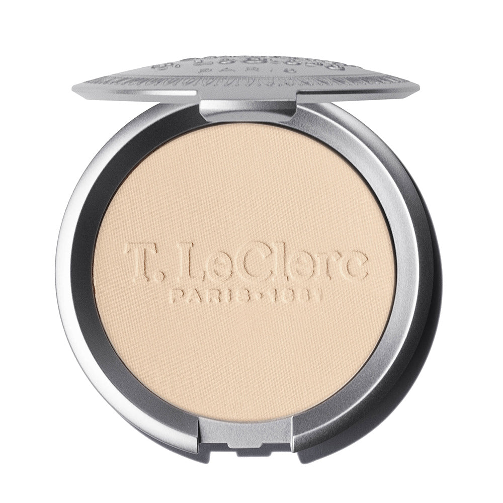 Poudre Compacte de Riz - Formule Soin - Matifiante longue tenue fini naturel