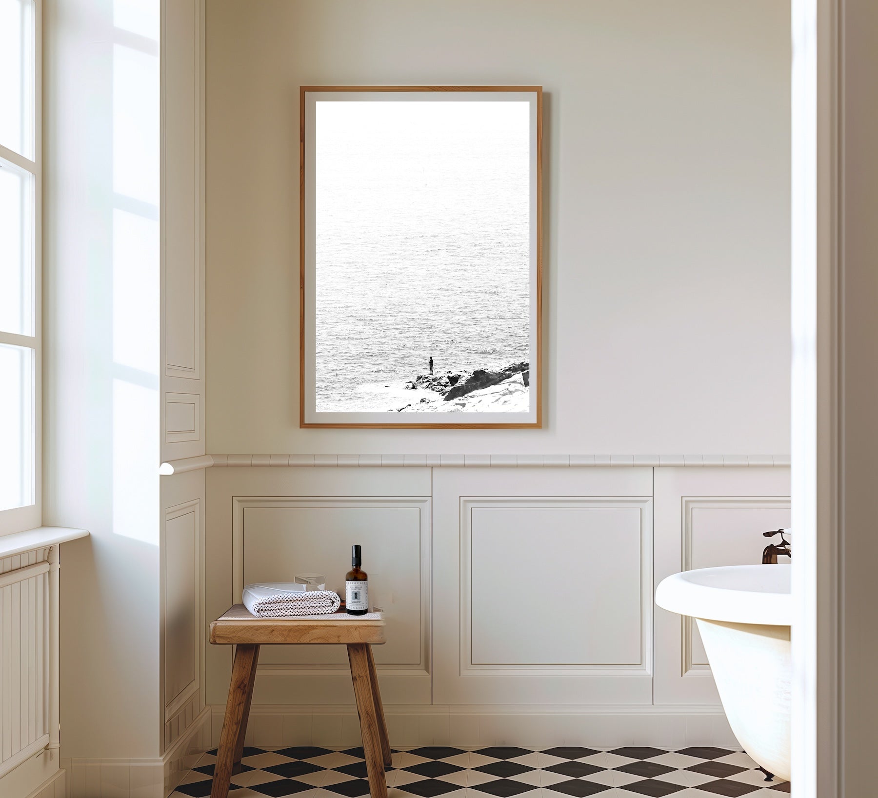 HAVRE DE PAIX seul face à la mer