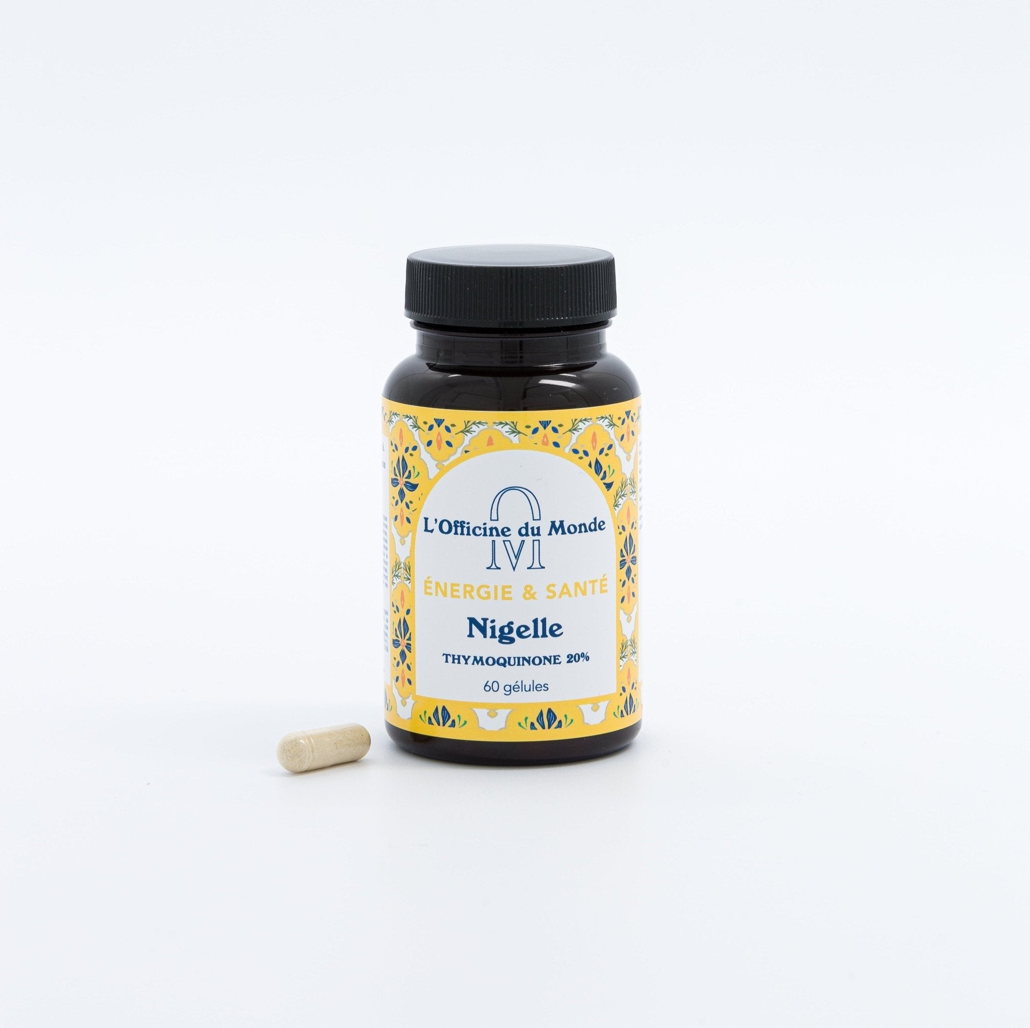 Énergie & Santé - Thymoquinone 20mg - Cure de 2 mois - Formulé par un pharmacien
