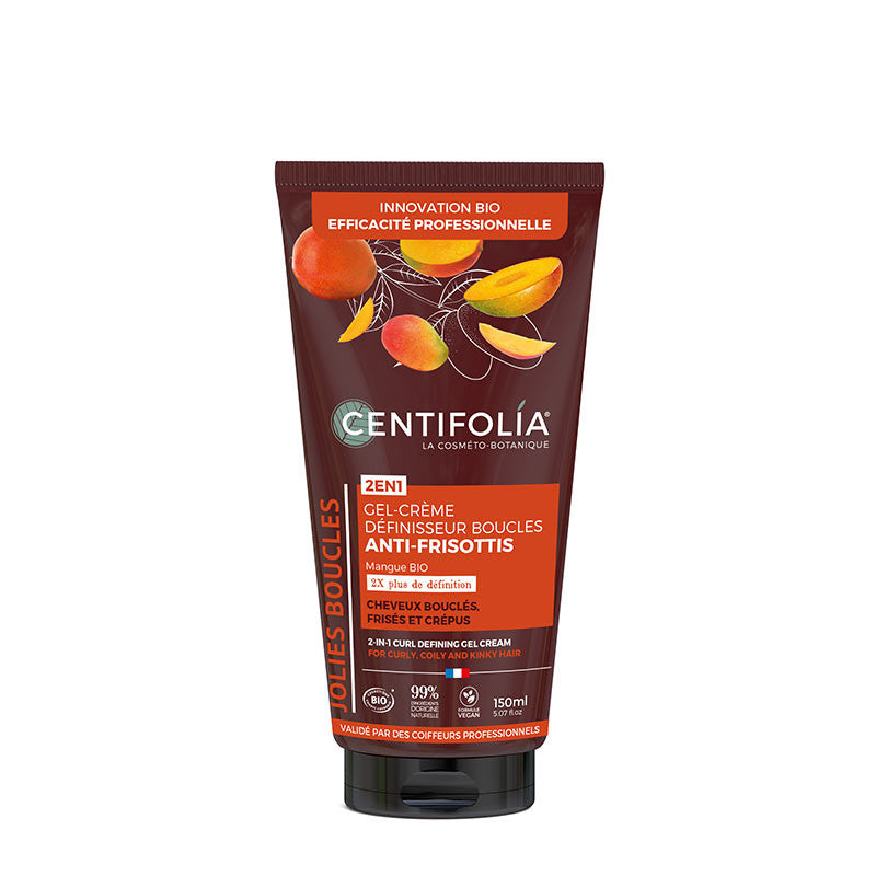 Gel-crème définisseur de boucles 2 en 1