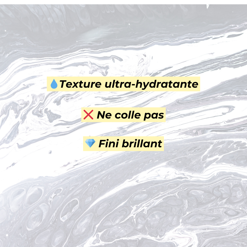 Gloss à lèvres booster d'hydratation