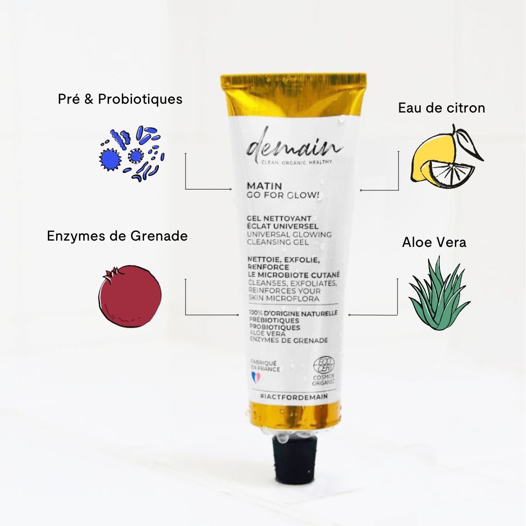 Gel nettoyant exfoliant éclat universel - Format découverte