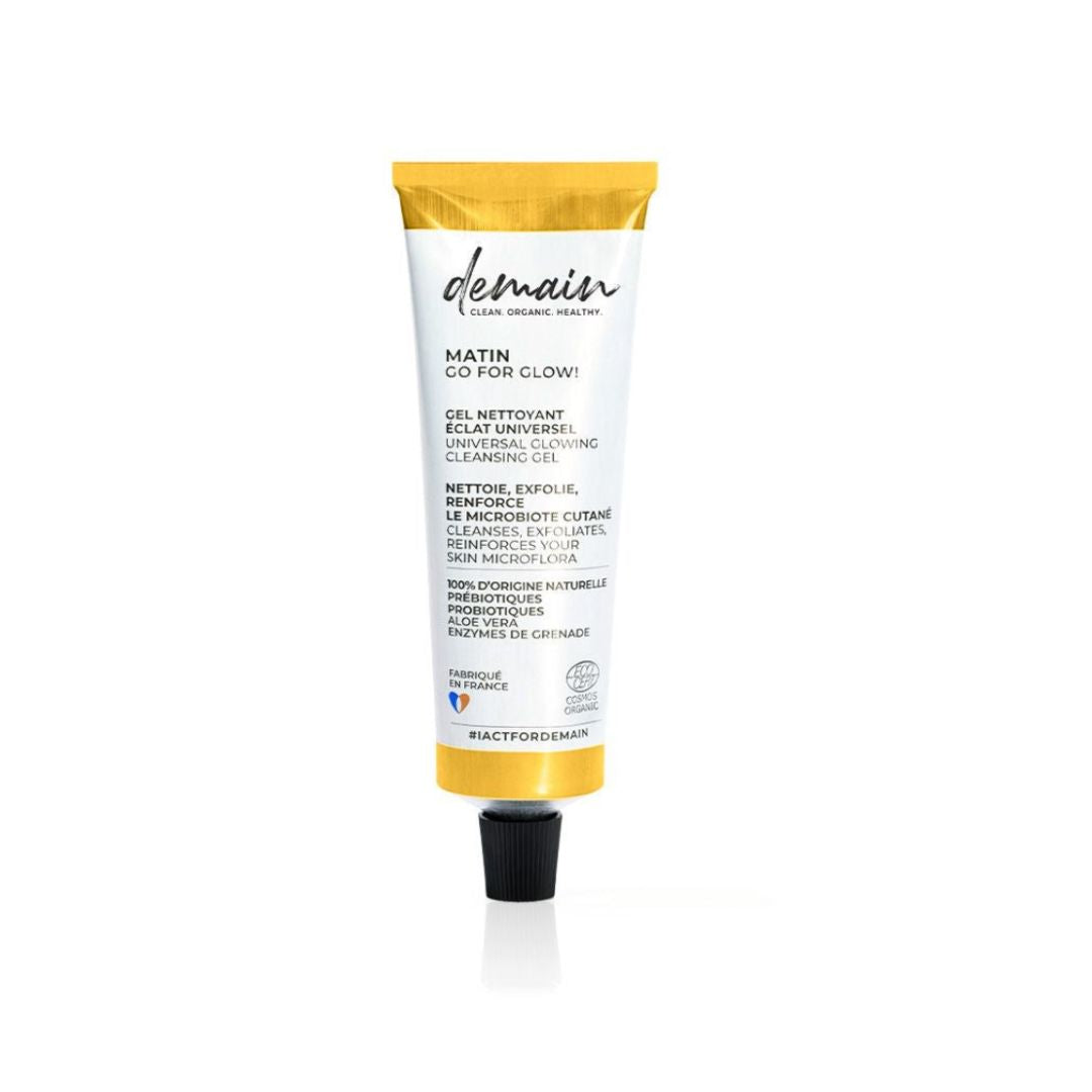 Gel nettoyant exfoliant éclat universel