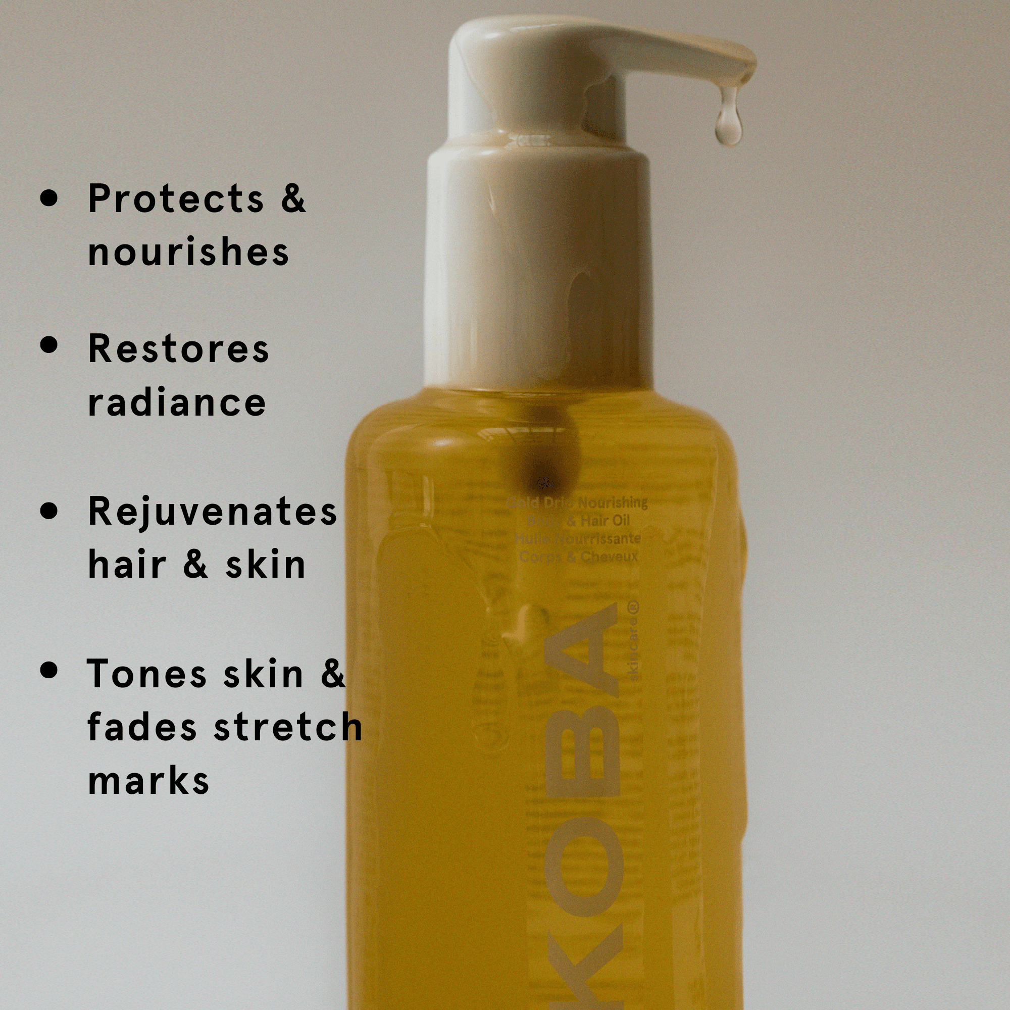 Gold Drip Nourishing Body & Hair Oil