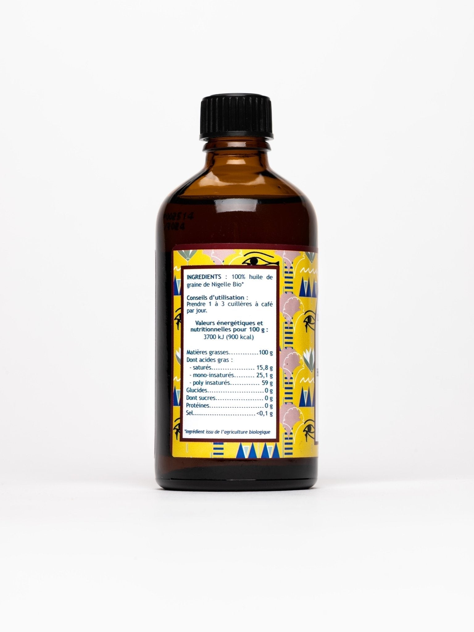Glycémie - Huile alimentaire de Nigelle d'Egypte