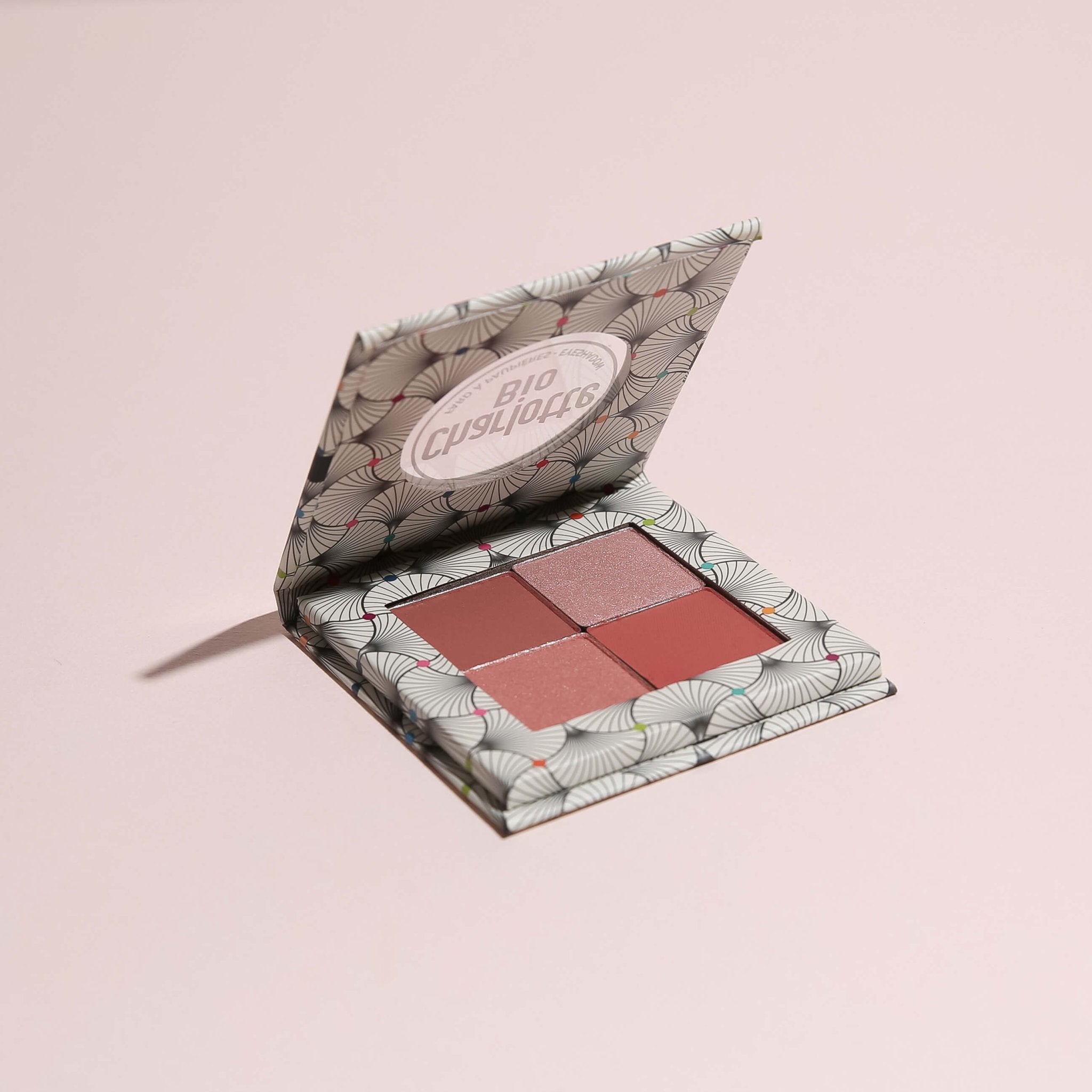 La palette de 4 fards à paupières BIO - Girly