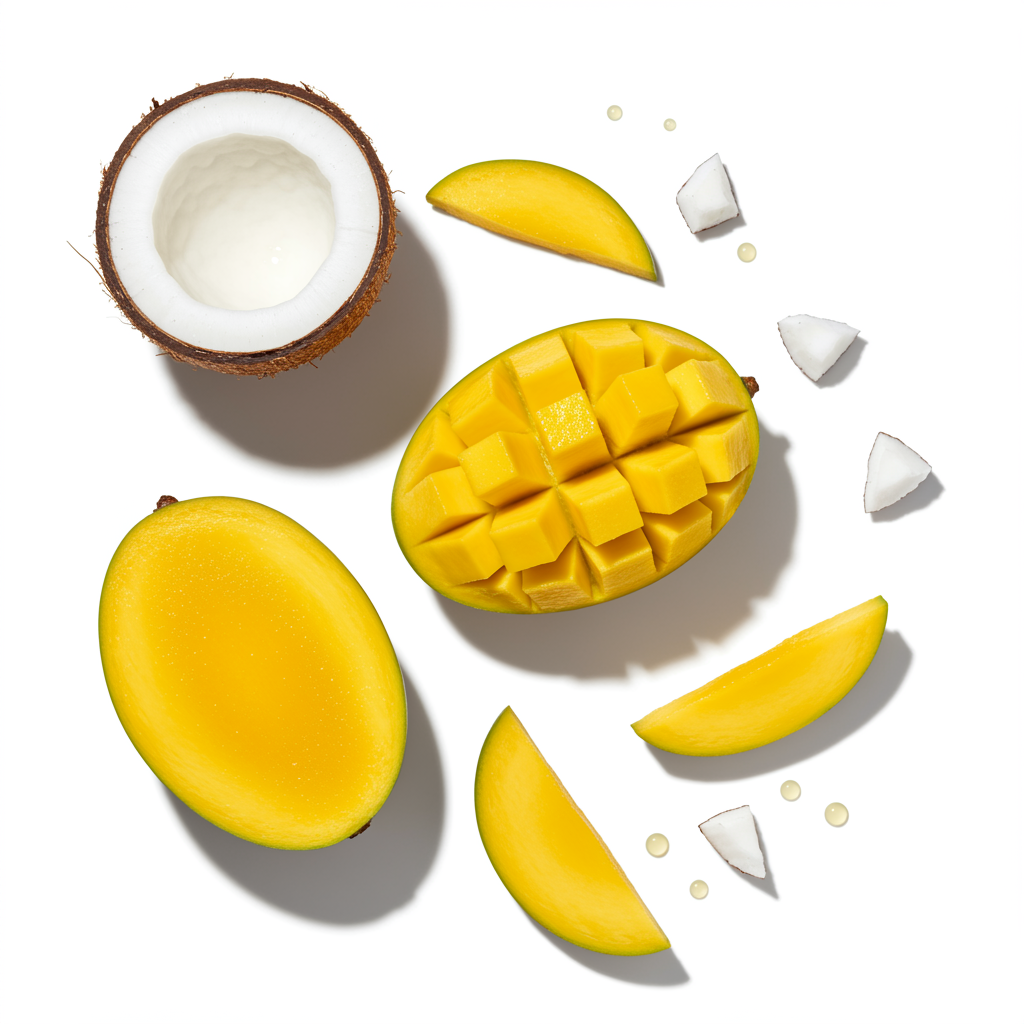 Masque nourrissant - Mangue & Noix de coco