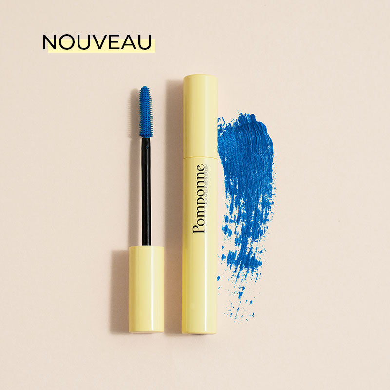 Mascara naturel booster de cils • Mascara Bleu électrique
