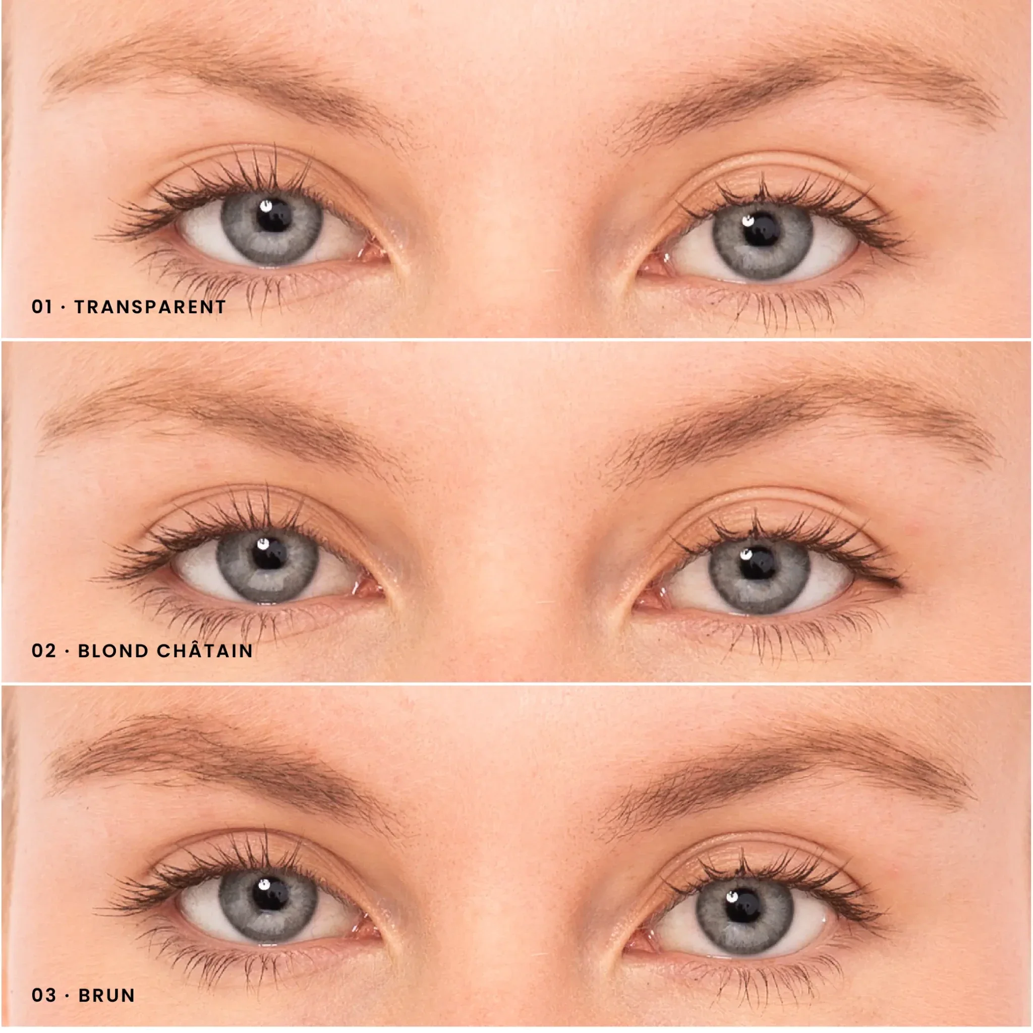 Gel - Mascara à sourcils teinté