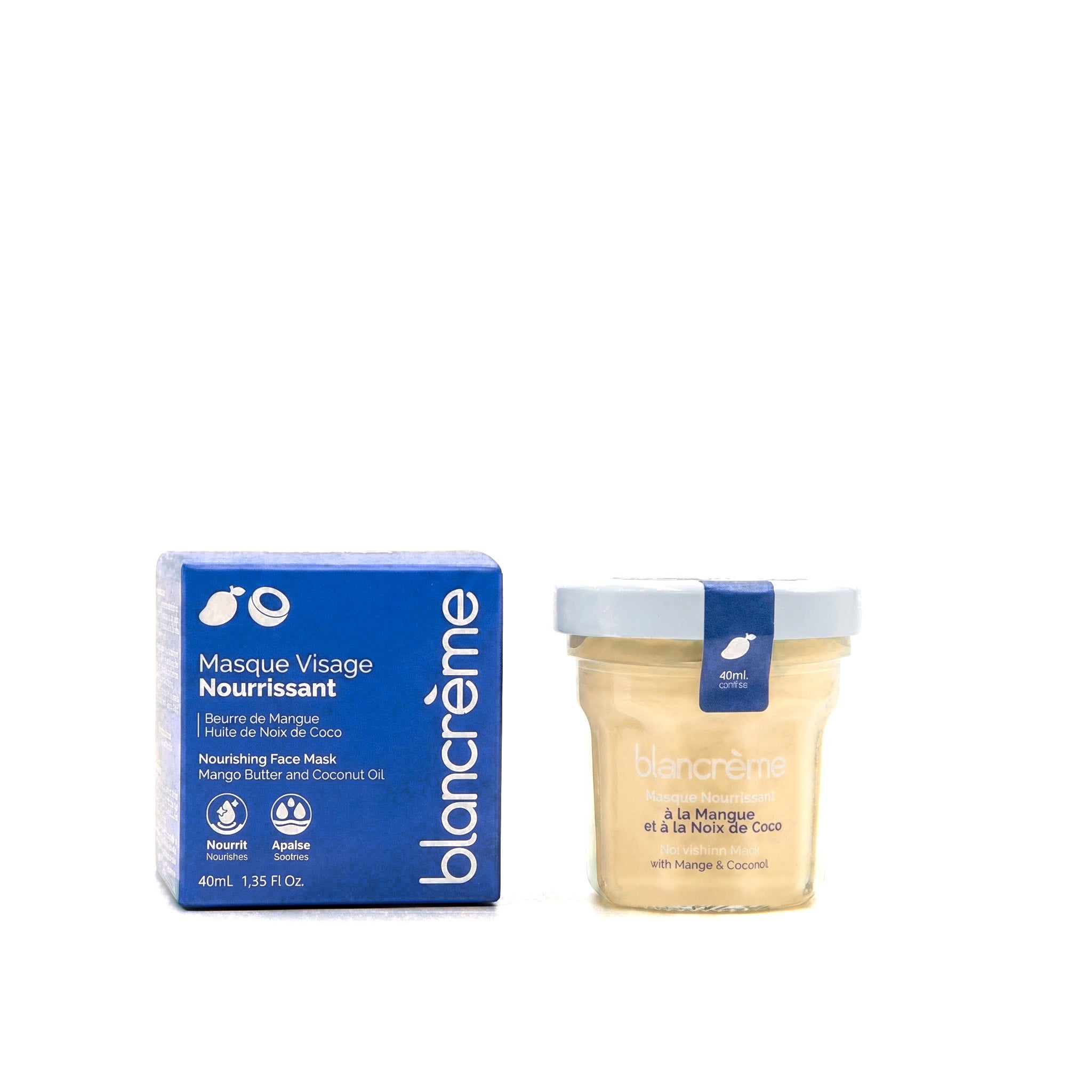 Masque nourrissant - Mangue & Noix de coco