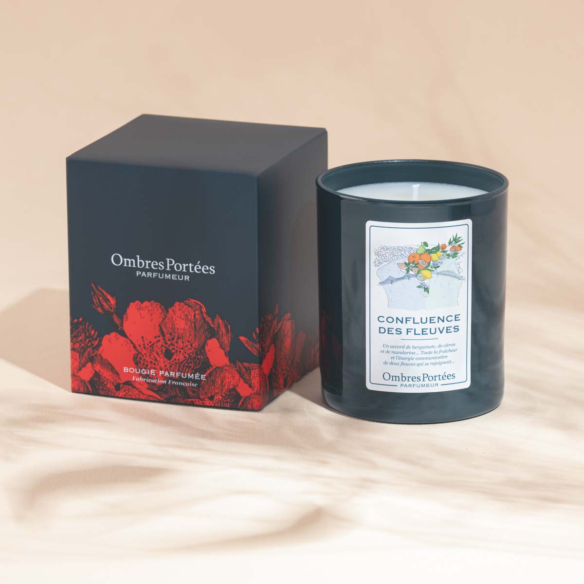 Bougie parfumée Confluence des Fleuves 210g