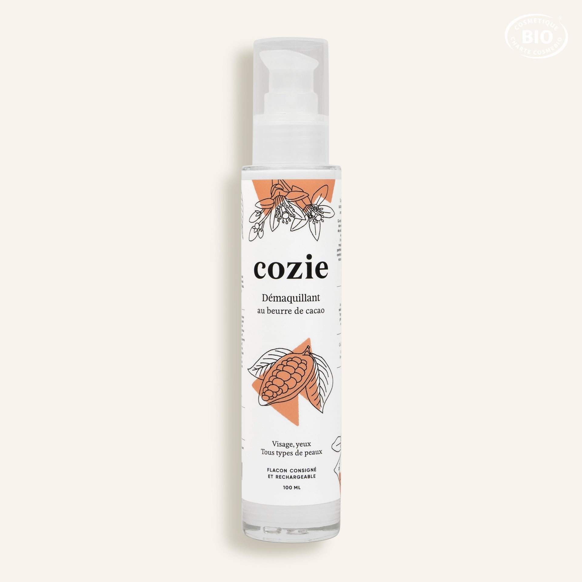Démaquillant au beurre de cacao