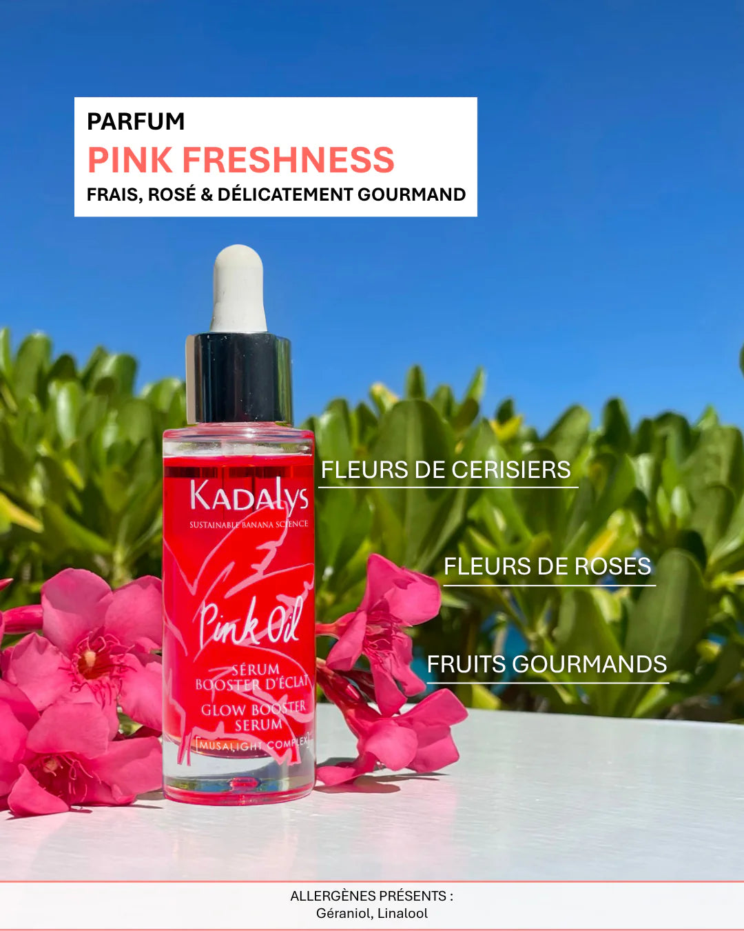 Sérum Booster d'Éclat Pink Oil - UNIFIE & ANTI-TACHES