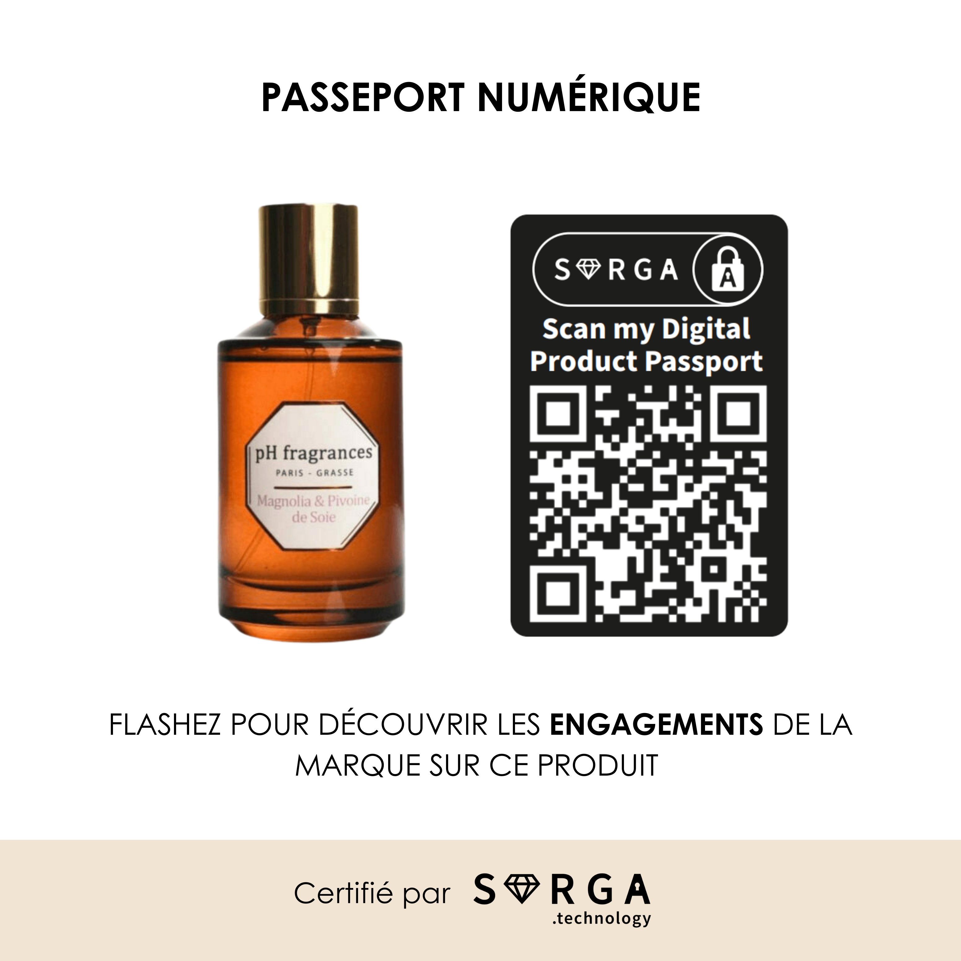 Parfum Magnolia & Pivoine de Soie