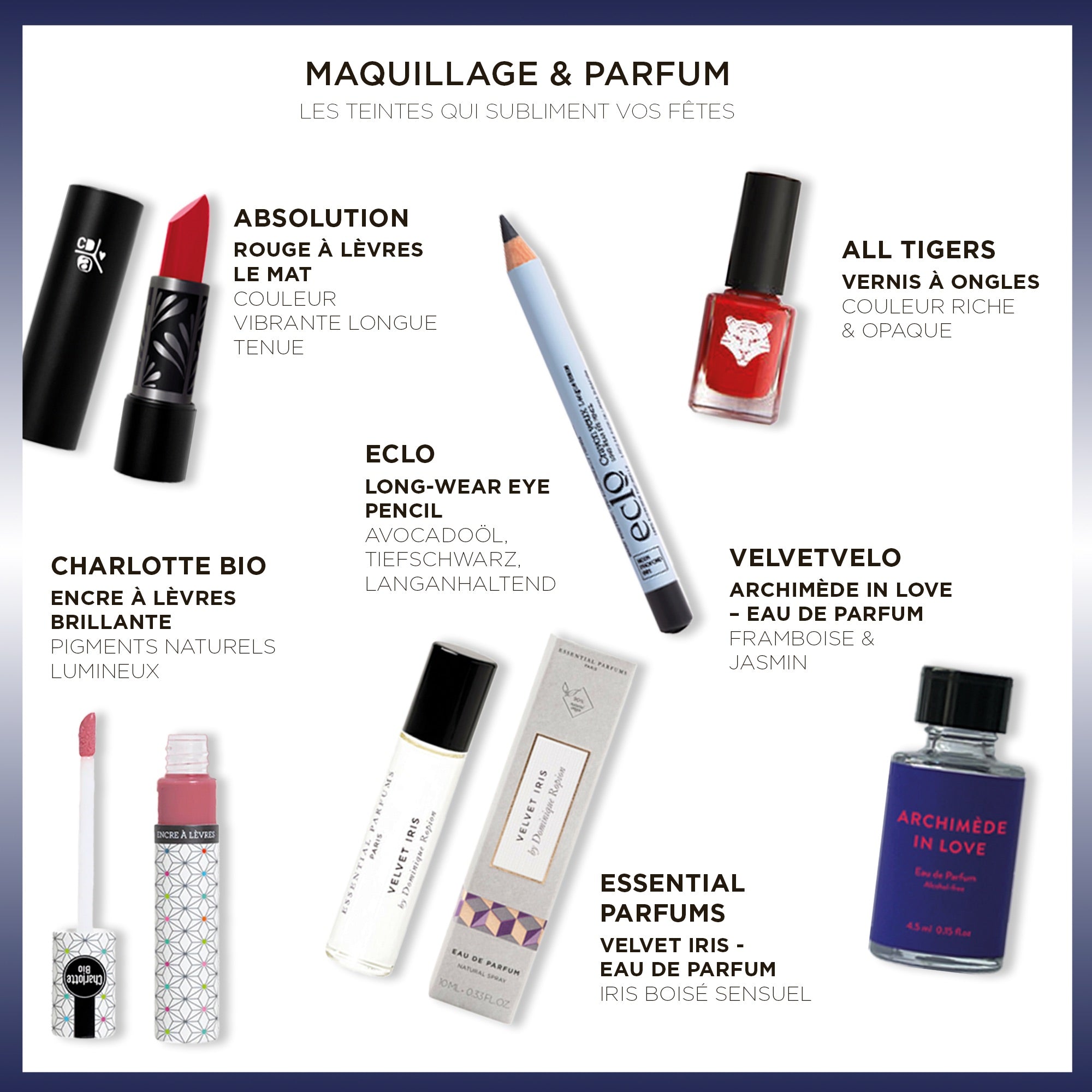 Calendrier de l'Avent La French Beauty - 24 pépites françaises