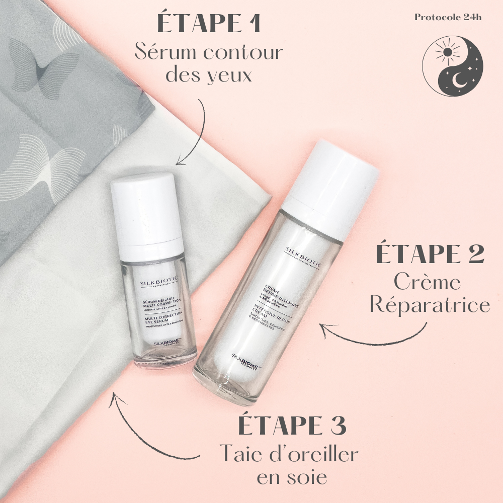 Coffret Programme 24H Anti-âge global - SILKBIOTIC