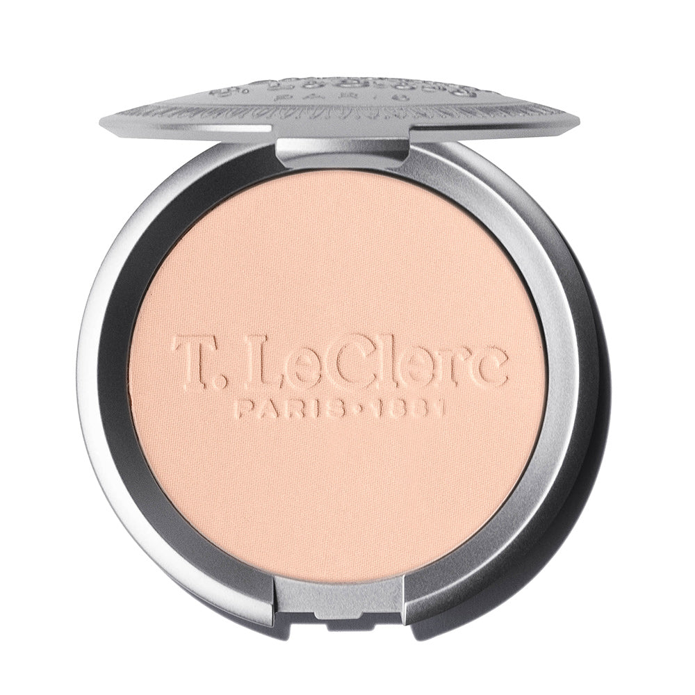 Poudre Compacte de Riz - Formule Soin - Matifiante longue tenue fini naturel