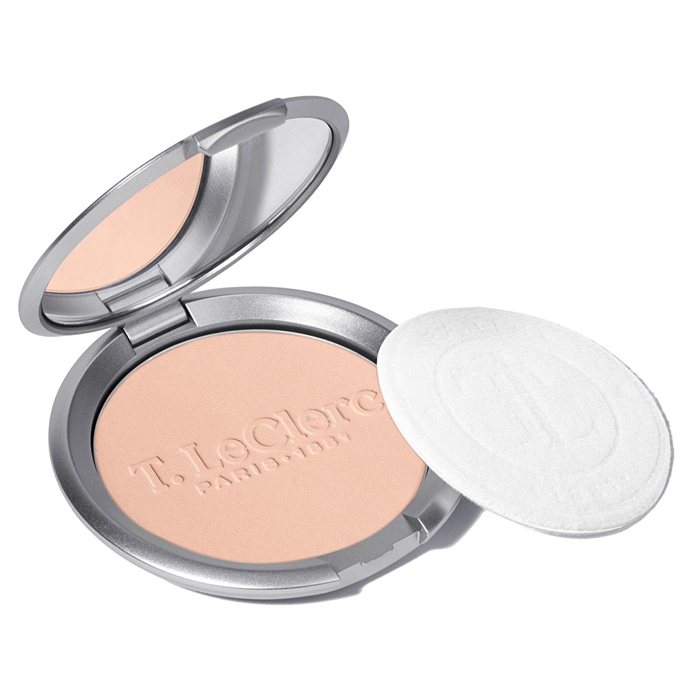 Poudre Compacte de Riz - Formule Soin - Matifiante longue tenue fini naturel