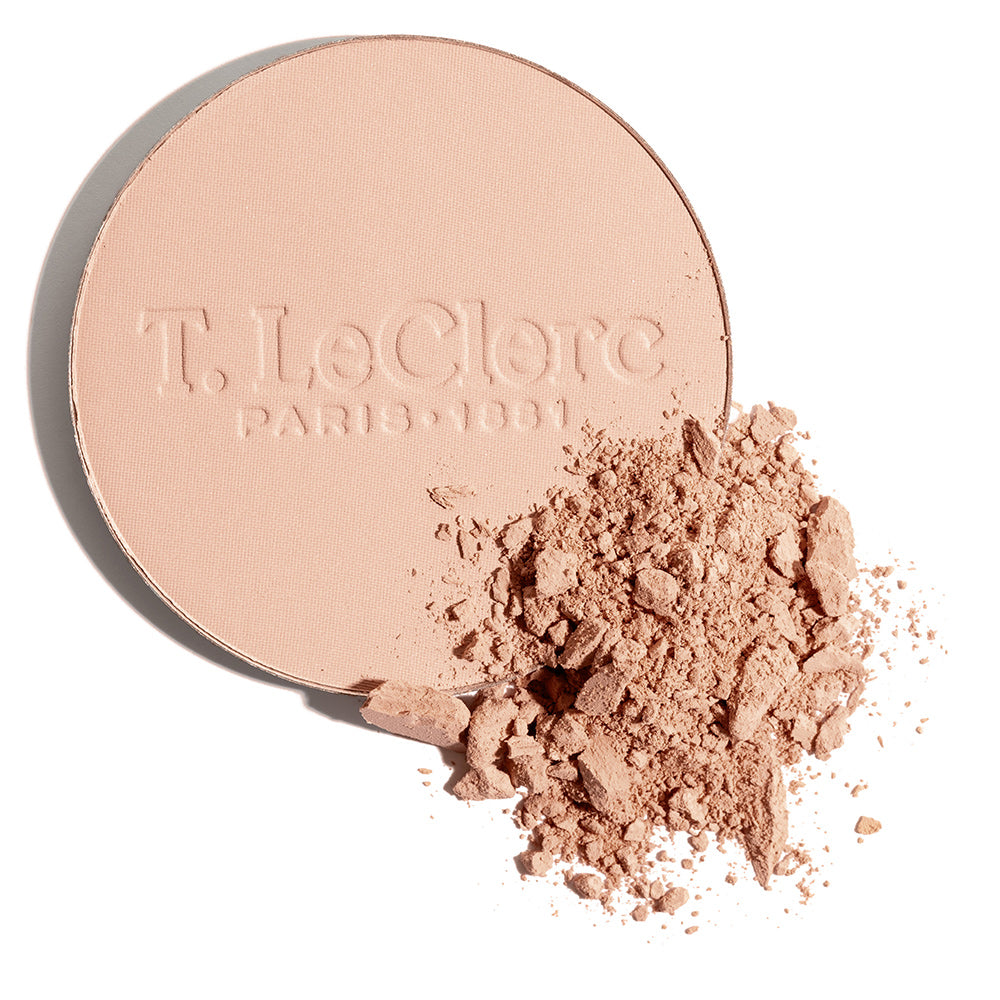 Poudre Compacte de Riz - Formule Soin - Matifiante longue tenue fini naturel