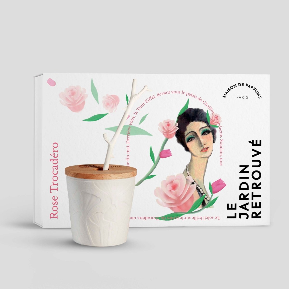 Rose Trocadéro Tige Parfumante