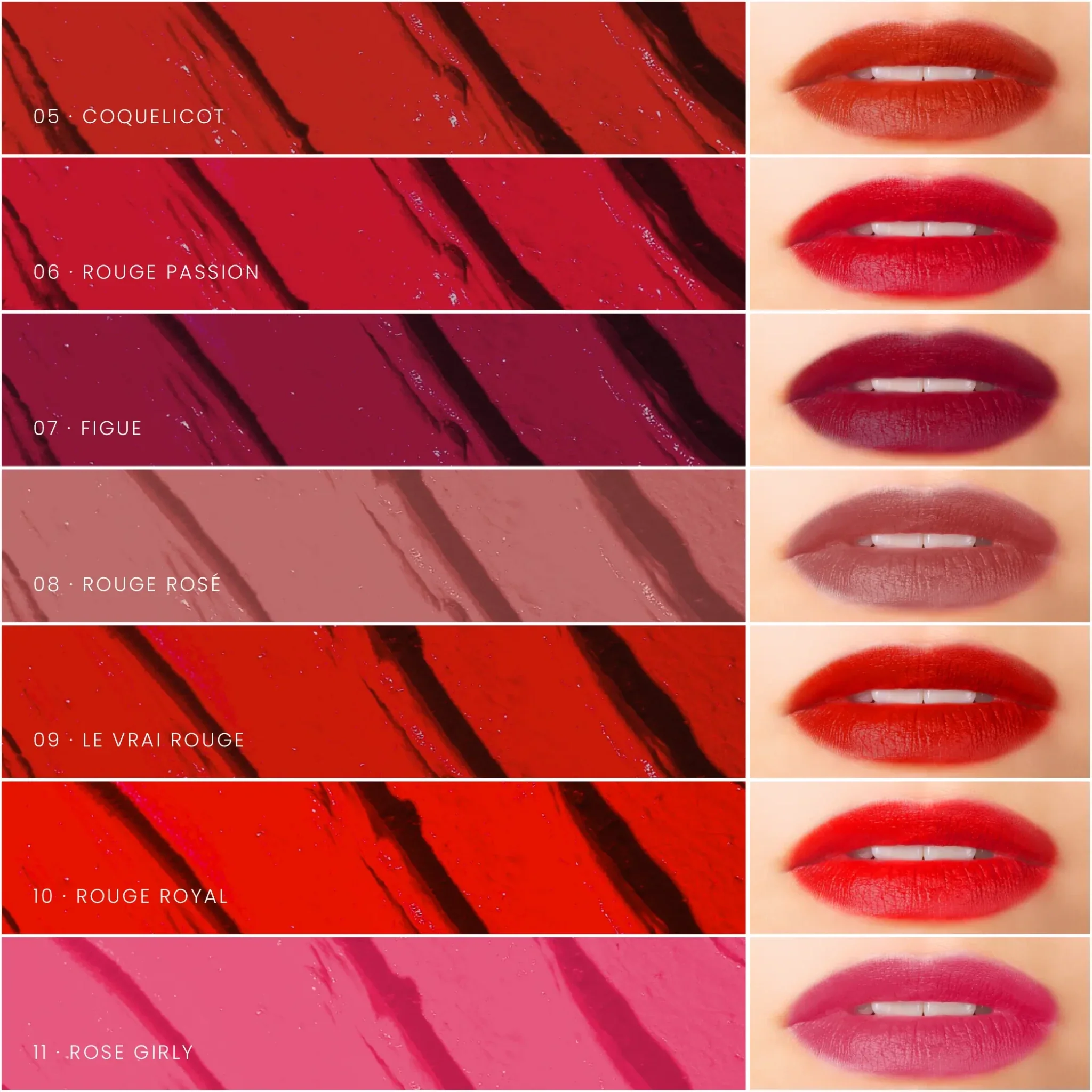 Rouge à lèvres mat