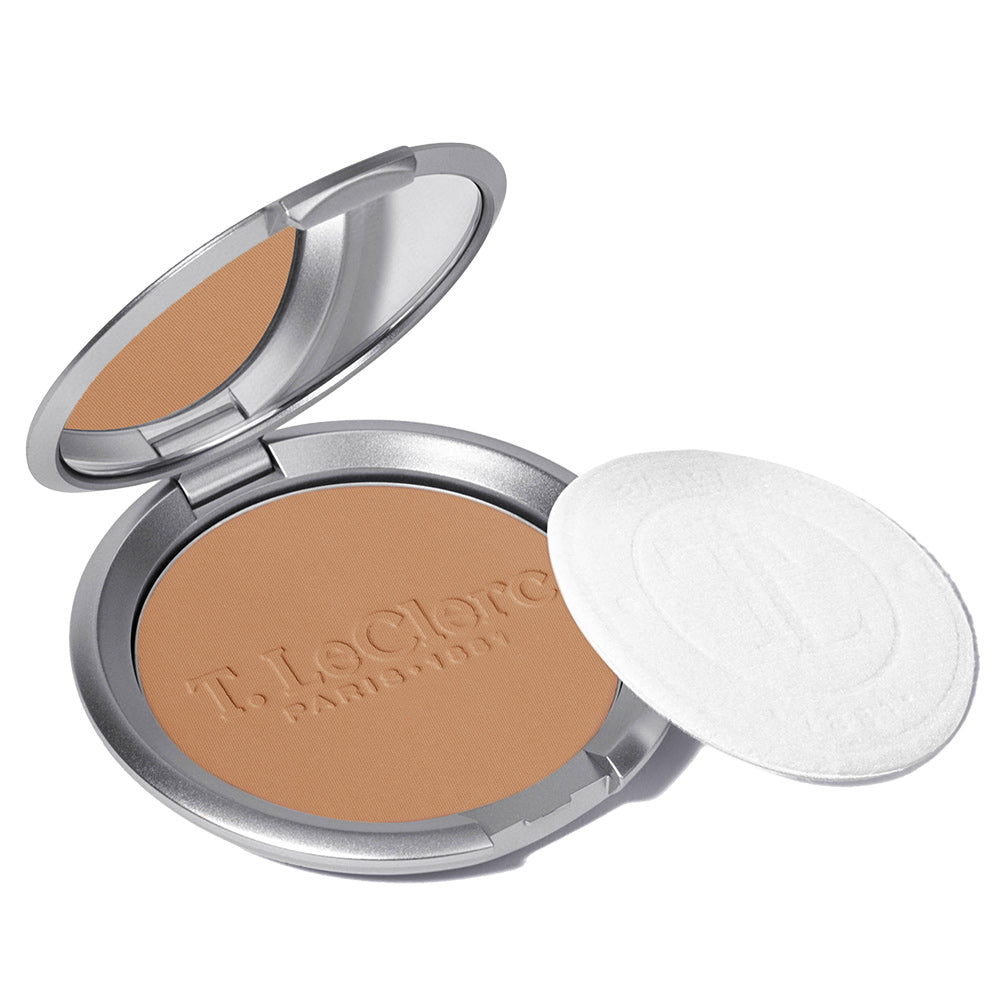 Poudre Compacte de Riz - Formule Soin - Matifiante longue tenue fini naturel
