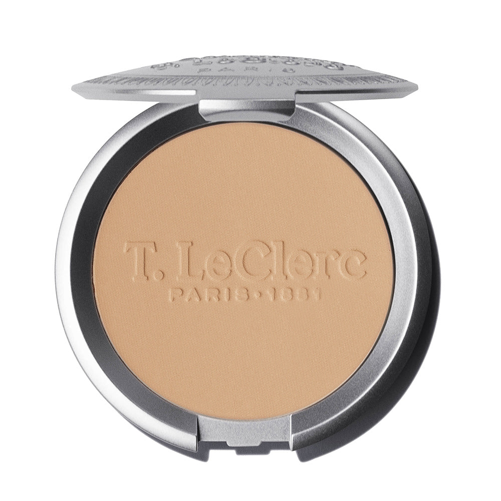 Poudre Compacte de Riz - Formule Soin - Matifiante longue tenue fini naturel