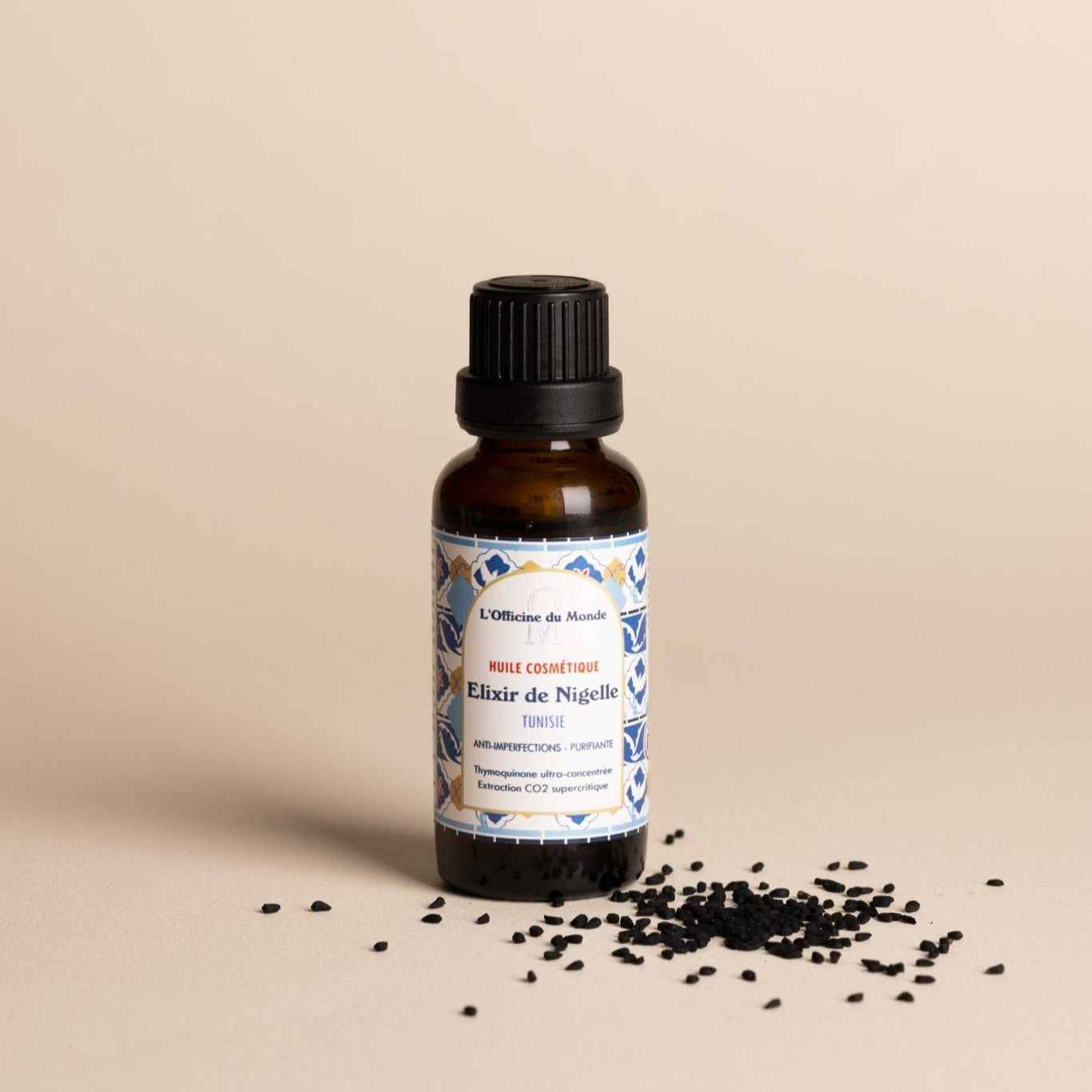 Elixir de Nigelle Cosmétique Titrée de Tunisie